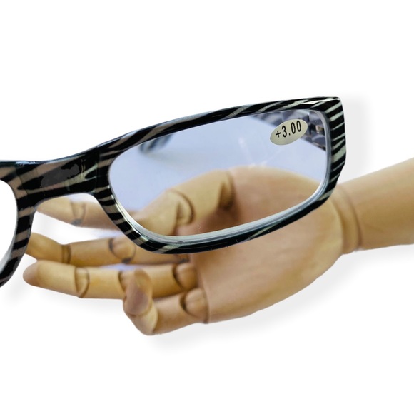 👓 🦓 JM NEW YORK Readers | Zebra Pattern | NWOT - Picture 5 of 8